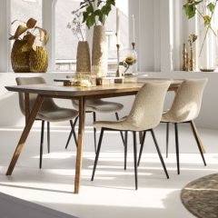  Eettafel Quenza rechthoek van het woonmerk Light & Living