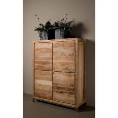 Venetie opbergkast - 130 cm - bruin