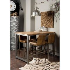 Tower Living Venetie bartafel - 160 cm - bruin