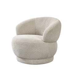 Label51 Alvito draaifauteuil royal bouclé