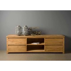 Corona tv-meubel - 200 cm - bruin