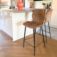 Whap 2.0 eetkamerstoel velvet champagne van ons eigen woonmerk DS4U