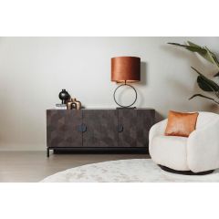 San Marino dressoir - 180 cm - bruin