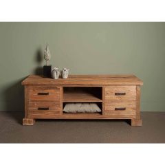 Lorenzo tv-meubel - 150 cm - bruin