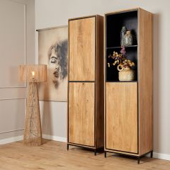 Boekenkast RichWood 60 cm - naturel