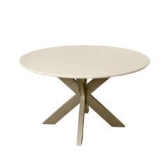 Eettafel Madison ø110 cm - zand