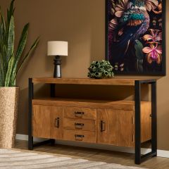 Dressoir Boaz - 135 cm - naturel