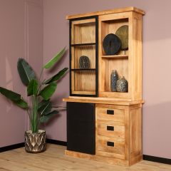 Nashville stellingkast 120 cm - naturel