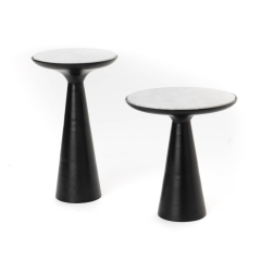 Essy bijzettafel ø38 cm - zwart