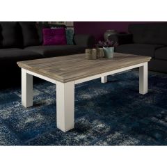 Fleur salontafel vierkant - 130 cm - wit