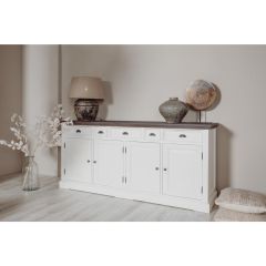 Fleur dressoir - 200 cm - wit