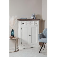 Fleur meidenkast - 100 cm - wit