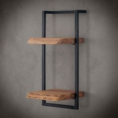 Woody metaal wandplank 30x65 cm - OUTLET B
