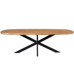 Eettafel Madison Deens ovaal 280 cm - naturel
