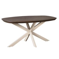 Eettafel Madison 160 cm Deens Ovaal bruin