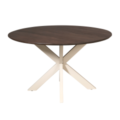 Eettafel Madison ø150 cm bruin