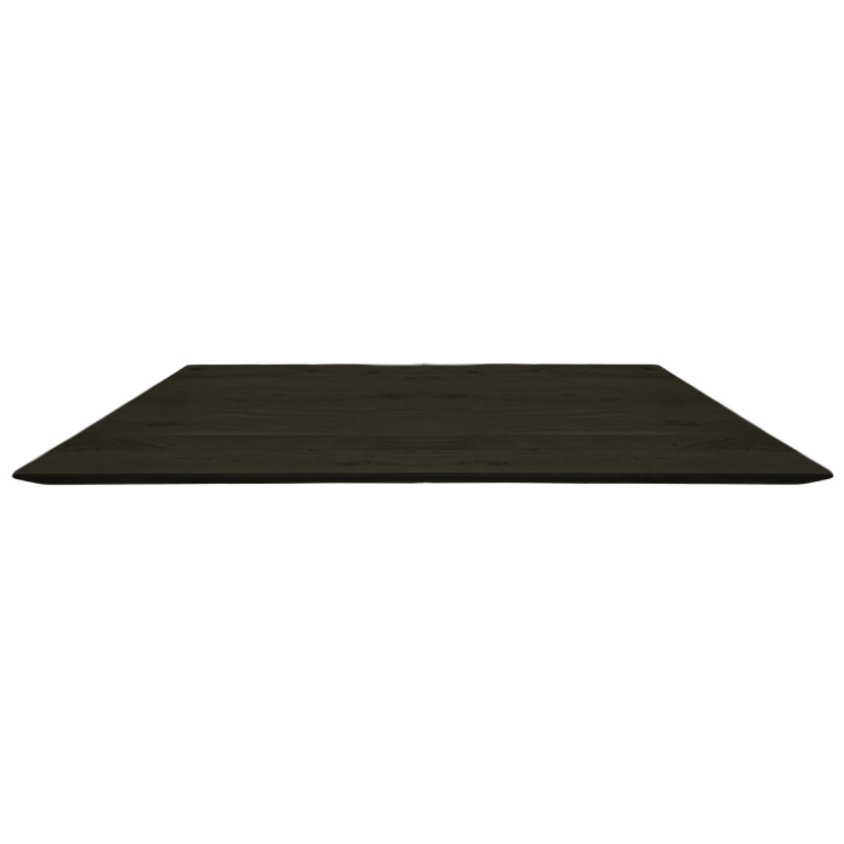 Zeeman West Klem Zurich vierkant tafelblad 75x75x3.8 acaciahout zwart van het woonmerk HSM  Collection