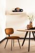 Aaliyah eetkamerstoel velvet bruin van het woonmerk Light & Living