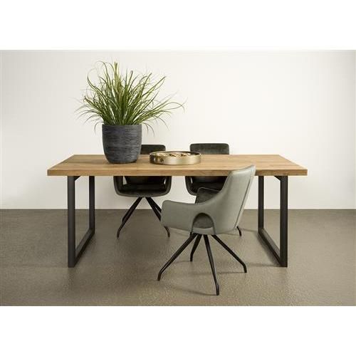 Lucca eettafel U-poot - 180 cm - naturel