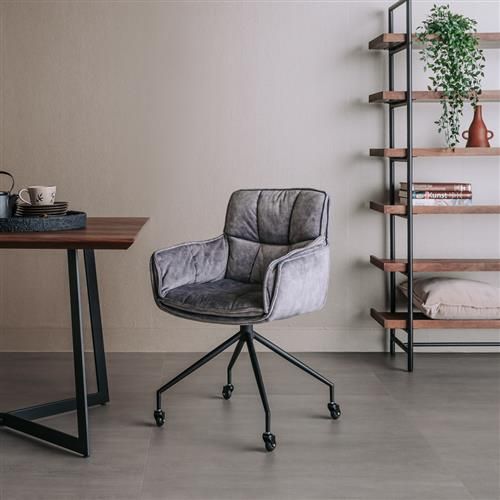 Tower Living Saronno armstoel - lichtgrijs