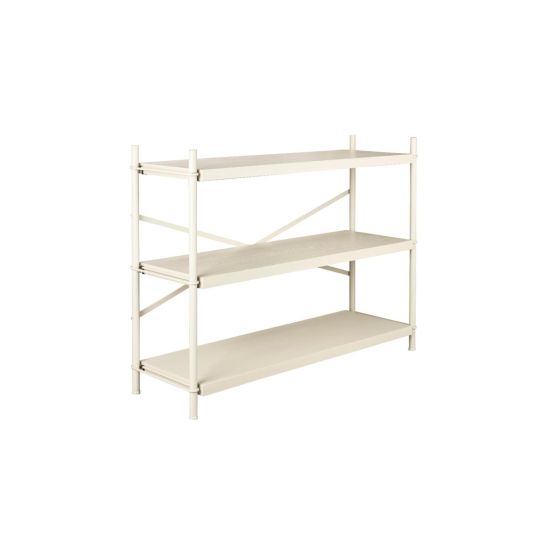 Iron wandkast laag - beige