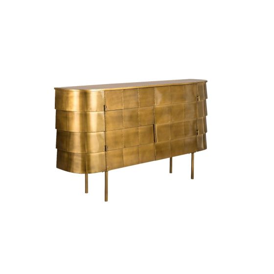 Hanna dressoir 26x117x70 cm - goud