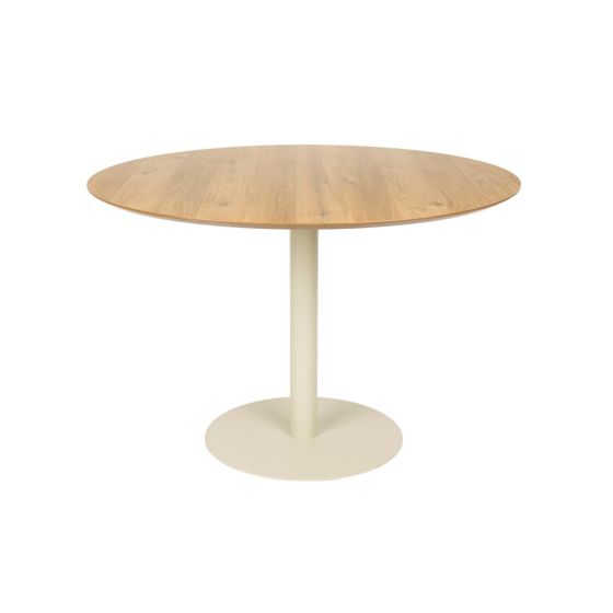Kyle eettafel ø110 cm - naturel/beige