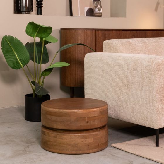 Milly salontafel mangohout 50 cm