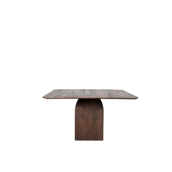 Ingo eettafel 130x130x76 cm - espresso