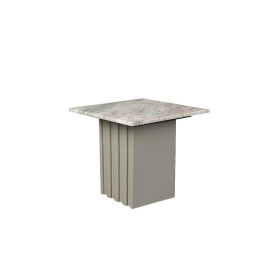 Clayton bijzettafel 40 cm - grijs