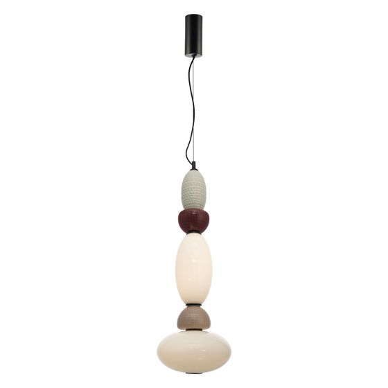 Garca hanglamp verticaal - naturel