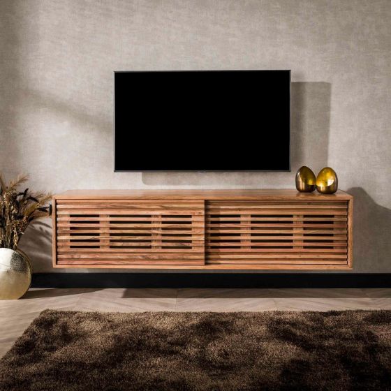 Maka zwevend TV-meubel - 150 cm - naturel van het woonmerk Kick