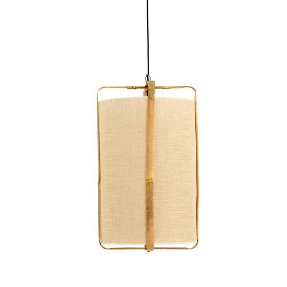 Sendai hanglamp Ø42 cm - zand/bamboe