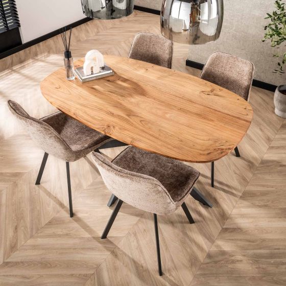 Faiza eetkamertafel - naturel