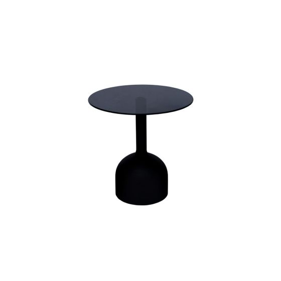 Isa bijzettafel ø55 cm - zwart