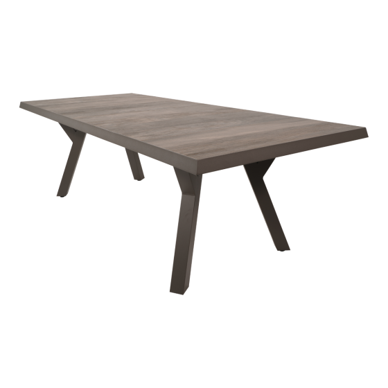 Tuintafel Castilla Pardo 243x103 cm - beige