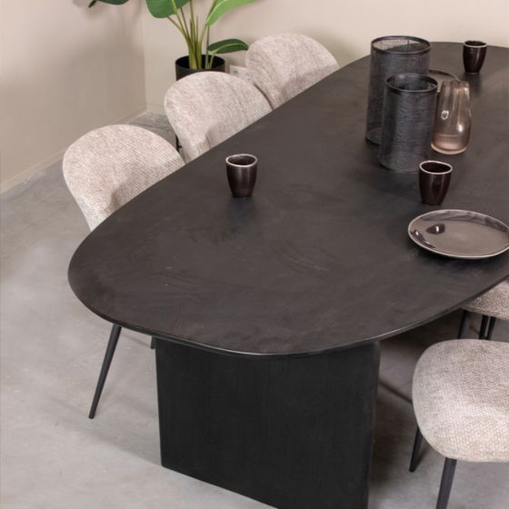 Cooper eettafel 250x110 cm mangohout
