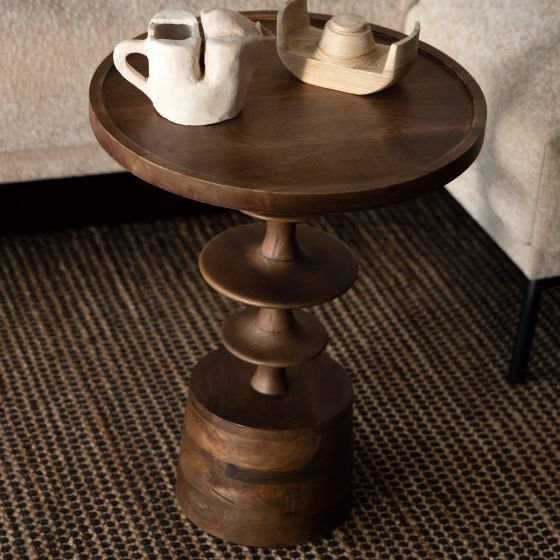 Cath bijzettafel - walnoot