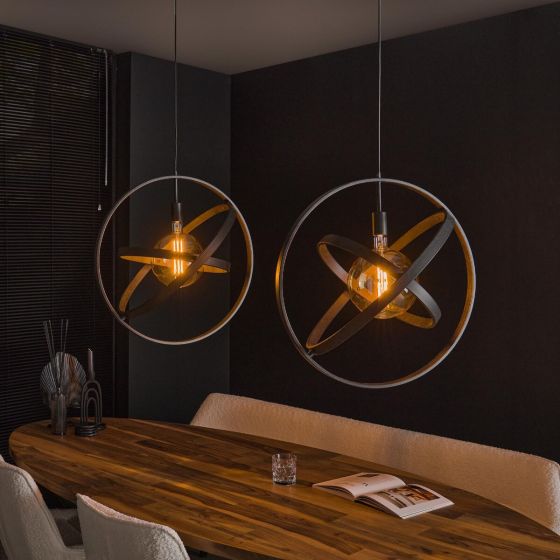 Saturnus hanglamp 2L 125 cm metaal van het woonmerk Fraaai