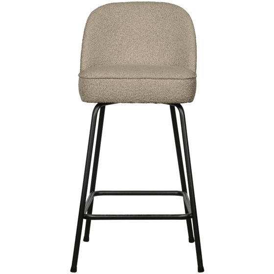 Vogue barstoel 65 cm boucle - beige