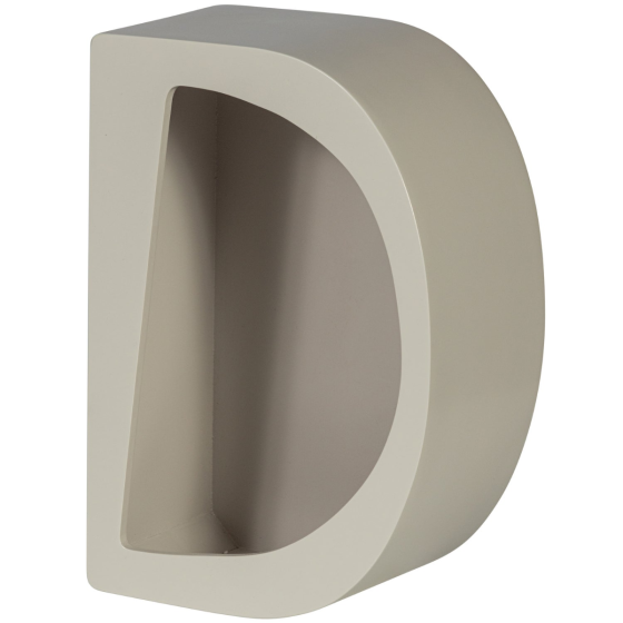 Noam wanddeco halfrond hout - dust