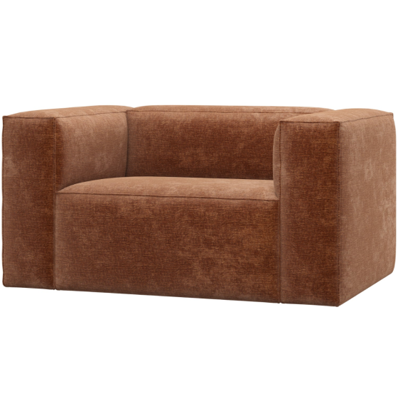 Bean fauteuil chenille velvet