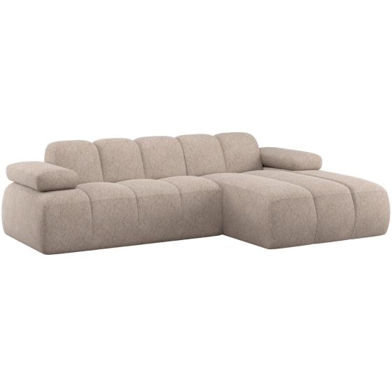 Mojo chaise longue bank rechts wollig