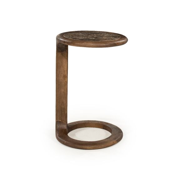 Vito bijzettafel 43x37x55 cm - bruin