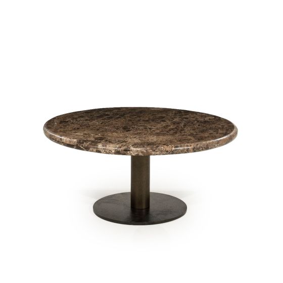 Luigi salontafel ø75 cm - bruin