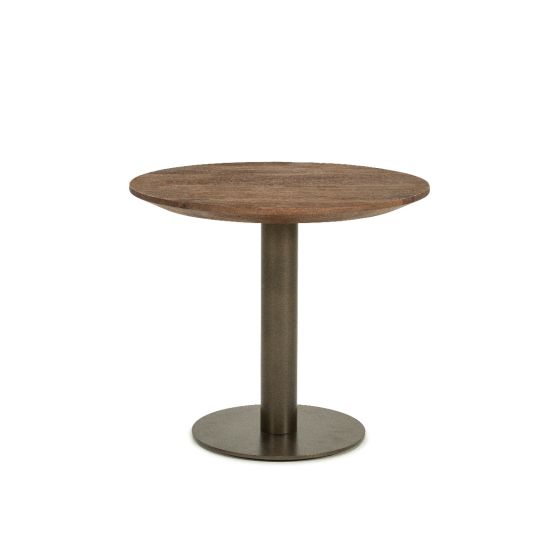 Esila salontafel ø50 cm - bruin