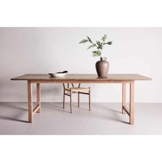 Dubois eettafel - 220 x 100 cm - bruin