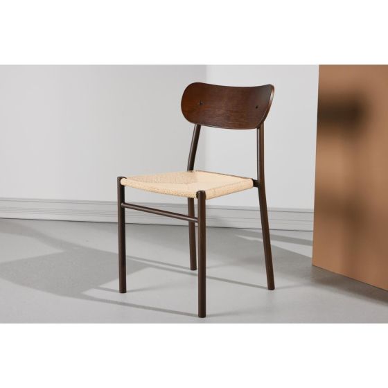 Weber eetkamerstoel - rattan