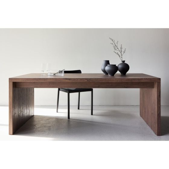 Topuria eettafel - 200 x 100 cm - mokka