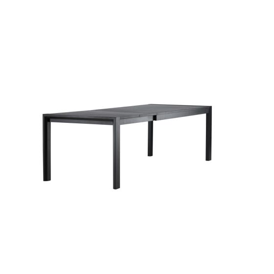 Tova uitschuifbare eettafel - 170/210/250 x 95 cm - zwart